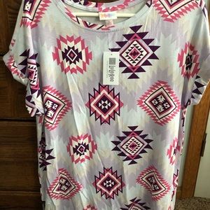 LuLa Roe shirt and matching LuLa Roe pants